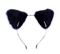 Cute Cat Fox Ear Long Fur Hair Headband Fashion Girl Anime Cosplay Party Costume