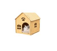 Cute Cat Houses Dog House, Cat Kennel, Kennel, Four Seasons Cat Villa, Sleeping Mat, Pet Supplies, Removable And Washable Kennel Cat House Garden(B1,L)