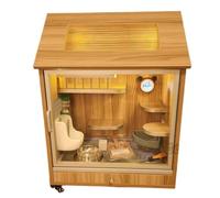 Cute Cat Houses Special cage for cats, solid wood ecological board, villa cabinet cage, pet cabinet cage, cat nest, home indoor Cat House Garden(8)