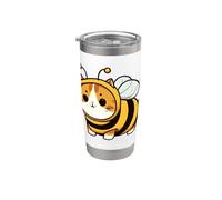 Cute Cat in a Bee Costume Stainless Steel Insulated Tumbler