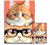 Cute Cat Japanese Style1000 Piece Jigsaw Puzzles for Adults Puzzles for Adults Relaxing Entertainment Home Decor 1000 PCS(38x26cm)