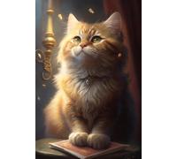 Cute Cat Jigsaw Puzzle for Adults | Brain Teaser, Educational Developmental Toys & Games, Building Kit Activities to Encourage Creative Play_300pcs