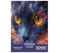 Cute Cat Jigsaw Puzzles Puzzles for Adults Kids. 1000 Piece Great Gifts Challenge Toy Educational Games Home Decoration for Adults& Kids Age 14 Years Up 38x26cm/1000pcs