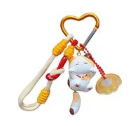Cute Cat Keychain Anime Style Cartoon Animal Charm Pendant Bag Accessory for Purse Backpack Keys Kawaii Resin Acrylic Keyring Gift for Cat Lovers Friends Students Women Girls (white)