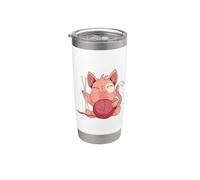 Cute Cat Kitten Knitting Accessories Chopping Wool Handwork Stainless Steel Insulated Tumbler