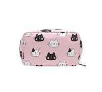 Cute Cat Lovely Makeup Bag Portable Organizer Cosmetic Bag for Travel Makeup Case, Gifts, Daily Use Toiletry Bag for Girls Women