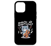 Cute Cat Maybe You Should Practice Case for iPhone 12 mini