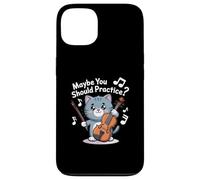 Cute Cat Maybe You Should Practice Case for iPhone 13