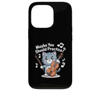 Cute Cat Maybe You Should Practice Case for iPhone 13 Pro