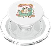 Cute Cat Mental Health Meow-nd Cozy Journaling MEOW-ND YOUR PopSockets PopGrip for MagSafe