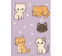 Cute Cat Notebook: Kawaii Blank Journal for Drawing, Doodling & Creativity