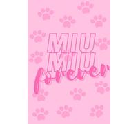 Cute Cat Notebook - Ponk Paw Print Journal | Kawaii kitty Lover Gift | MIU MIU FOREVER