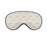 Cute Cat Pattern Eye Sleep Mask,Super Soft Eye Masks with Adjustable Strap,Ultimate Sleeping Aid,Blindfold,Relax & Relieve Your Fatigue,Puffy Eyes