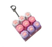 Cute Cat Paw Sound Keyboard Fidget Toy, Fidget Keyboard for Stress Relief, Button Fidget Gifts for Adults to Relieve Stress and Pass Time