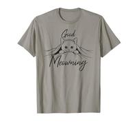 Cute Cat Peeking Cozy Cat Vibes for Cat Lovers T-Shirt