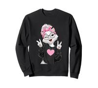 Cute Cat Playful Kitten Funny Hipster Design Vibrant Popular Sweatshirt
