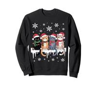 Cute Cat Reindeer Christmas Sweatshirt