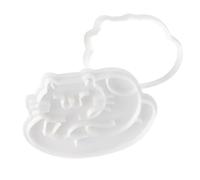 Cute Cat Shape Mold Cookie Cutter Stamp Easy Release Baking Tool with Pastry Press Cookie Maker with Pattern Kitchen Accessory P
