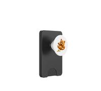 Cute Cat Slipping on a Banana, Adorable Animated Leo the Cat PopSockets PopWallet for MagSafe