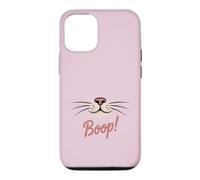 Cute Cat Snout Boop Whiskers Feline Lover Case for iPhone 12/12 Pro