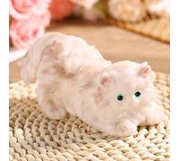 Cute Cat Squeeze Toy, Soft Relaxing Animals Fidget Toys Fun Sensory Toys for Adults Kids Cats Lovers Gifts Party Favor (Brown)
