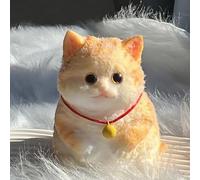 Cute Cat Squishy Toy,Novelty Cute Animals Squishy Toys,Stress Ball Sensory Fidget Toys,Soft Shaded Cats Squeeze Stress Anxiety Relief for Kids and Adults,Cat Squeeze Stress Relief Toys