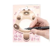 Cute Cat Sticky Notes - Cat Sticky Notes, Note Pads Reminder | Notebook Cute Notepad Easy Post Adhesive Stickers for Friends Cats Amateur