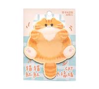 Cute Cat Sticky Notes - Cat Sticky Notes, Note Pads Reminder | Notebook Cute Notepad Easy Post Adhesive Stickers for Friends Cats Amateur