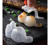 Cute Cat Sushi Making Kit Rice Ball Mold 3D Sushi Mold DIY Seaweed Rice Bento Making Gadgets Kitchen Accessories