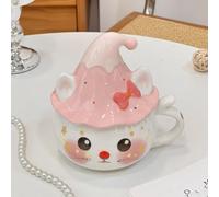 Cute Cat-Themed Ceramic Mug - Ideal Coffee Cup Gift for Cat Lovers, Great Present for Birthdays & Christmas, Adorned with Charming Feline Details