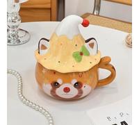 Cute Cat-Themed Ceramic Mug - Ideal Coffee Cup Gift for Cat Lovers, Great Present for Birthdays & Christmas, Adorned with Charming Feline Details