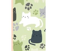 cute cat themed journal
