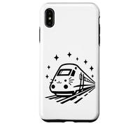 Cute Cat Train Kitten Face Monorail Top Funny Case for iPhone XS Max