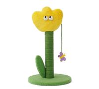 Cute Cat Tree, Activity Indoor Pussy Tower, Soft Plush Multi Level Kitty Furniture House with Funny Toys, Activity Center Play for 1 2 Cats(57cm)