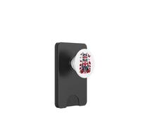 Cute Cat Union Jack UK Flag British PopSockets PopWallet for MagSafe