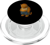 Cute Cat With a Belly Lazy Sports Athlete Self Love PopSockets PopGrip for MagSafe