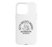 Cute Cat With Rolling Pin. Kitty Biscuits Bakery Case for iPhone 15 Pro Max