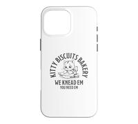Cute Cat With Rolling Pin. Kitty Biscuits Bakery Case for iPhone 16 Pro Max