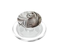 Cute Cat with Zebra Stripes Pattern Cats Lover Animal Nature PopSockets PopGrip for MagSafe