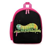 Cute Caterpillar Cute Backpack Small Daily Daypack Travel Shoulder Bag with Adjustable Strap Funny Graphic