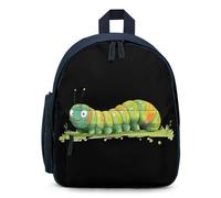 Cute Caterpillar Cute Backpack Small Daily Daypack Travel Shoulder Bag with Adjustable Strap Funny Graphic