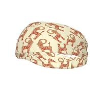 Cute Cats Astronauts Kawaii Headbands for Women Non Slip face wash Makeup Headband Sports Running Headband Stretchy Sweat Band Fashion Wide Headbands for Women Head Bands Mens Sweatband