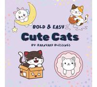 Cute Cats: Bold & Easy
