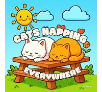 Cute Cats Coloring Book for Kids Ages 4-8: Fun & Easy Kitten Designs for Relaxation and Creativity