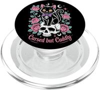 Cute Cats Gothic Mystical Cursed But Cuddly Cat Kittens PopSockets PopGrip for MagSafe