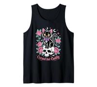 Cute Cats Gothic Mystical Cursed But Cuddly Cat Kittens Tank Top