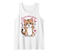 Cute Cats Quotes I'm A Cat Love Kitten Kittens Tank Top