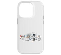 Cute Cats Radiology Clinic X-ray MRI Feline Case for iPhone 14 Pro