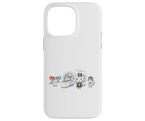 Cute Cats Radiology Clinic X-ray MRI Feline Case for iPhone 14 Pro Max