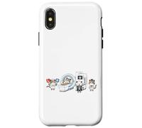 Cute Cats Radiology Clinic X-ray MRI Feline Case for iPhone X/XS